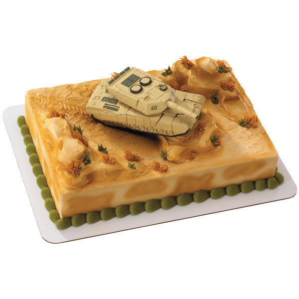 Military Robot Tank Cake Topper