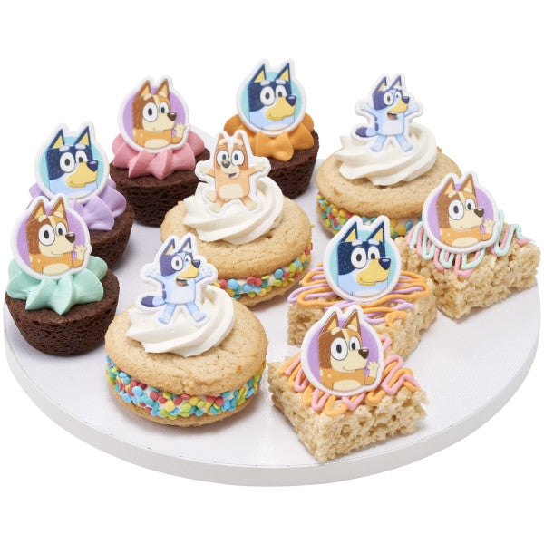 Bluey So Much Fun Cupcake Rings