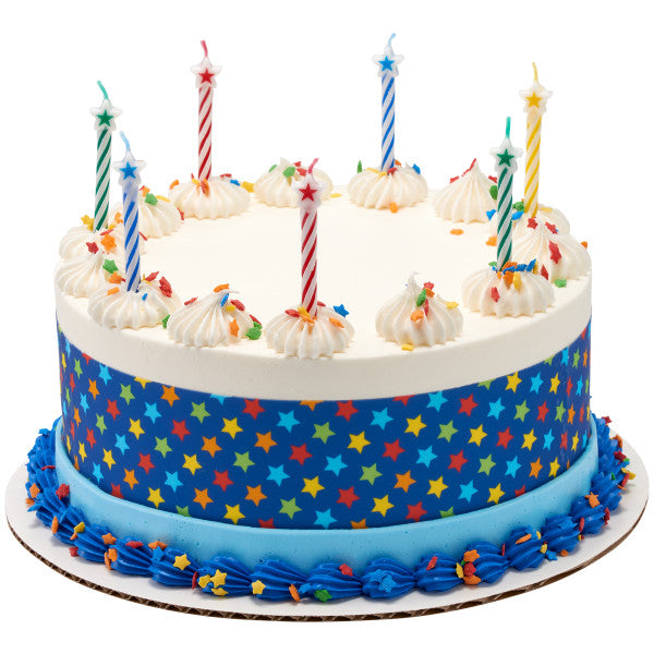 Spiral Star Top Candle Set
