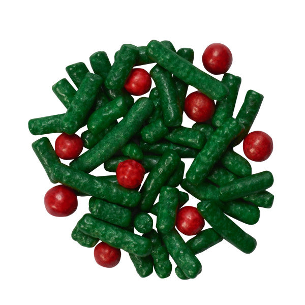 Holly Berry Mix Sprinkles