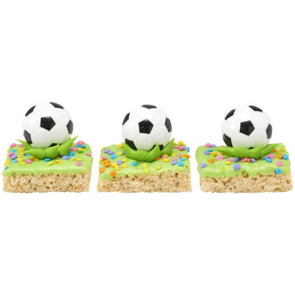 3D Soccer Ball Cupcake Rings