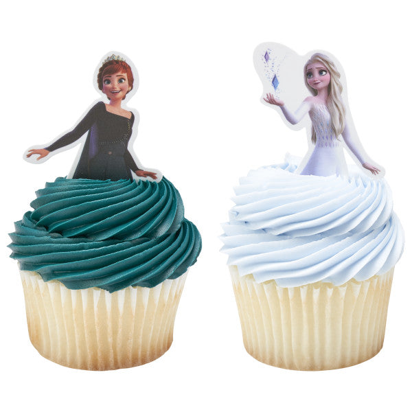 Anna and Elsa Cupcake pics