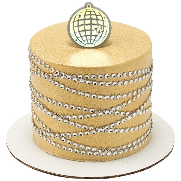 Disco Ball Cupcake Rings