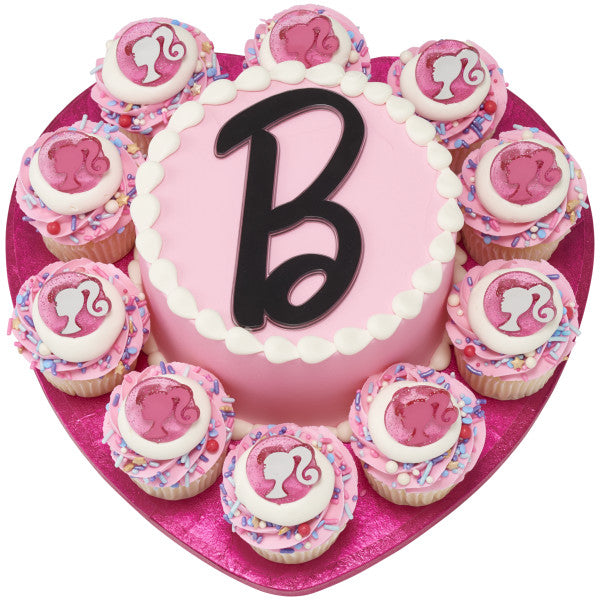 Barbie™ Silhouette Cupcake Rings