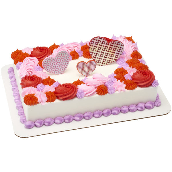 Disco Hearts Cake Kit
