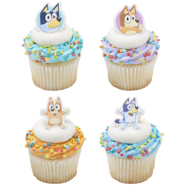 Bluey So Much Fun Cupcake Rings