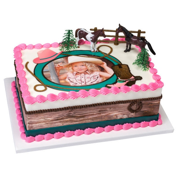Horses Cake Topper