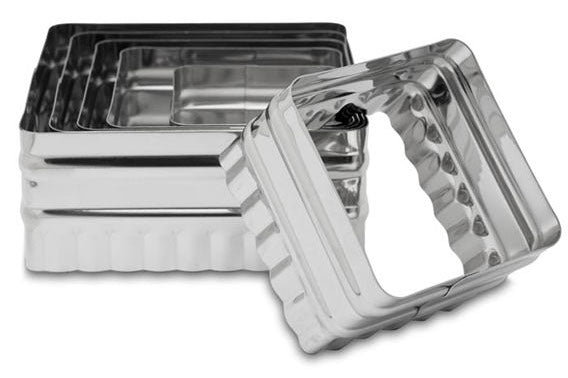Double Sided Square 6pc Cutter Set