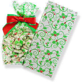 Holly Swirl Poly bag