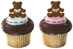 Baby Bear Cupcake Picks