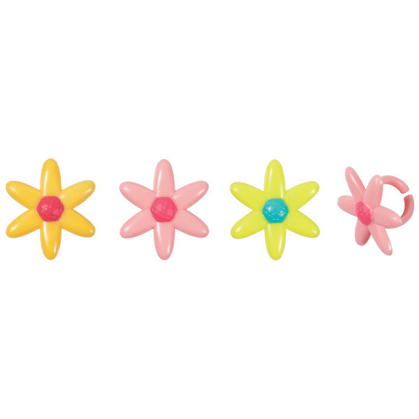 Spring Daisy Cupcake Rings
