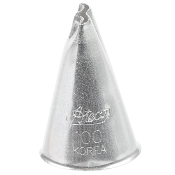 Tips 100-109 Ruffle Piping Tip, Rose Piping Tip, Drop Flower Piping Tip and Drop Flower Piping Tip with Bar