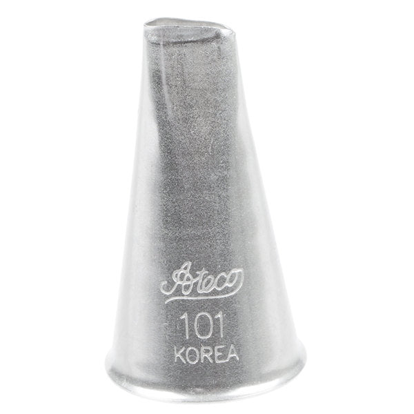 Tips 100-109 Ruffle Piping Tip, Rose Piping Tip, Drop Flower Piping Tip and Drop Flower Piping Tip with Bar