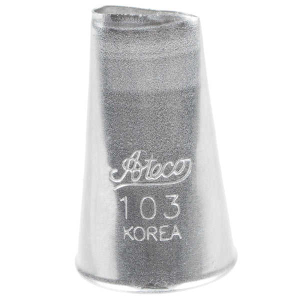 Tips 100-109 Ruffle Piping Tip, Rose Piping Tip, Drop Flower Piping Tip and Drop Flower Piping Tip with Bar