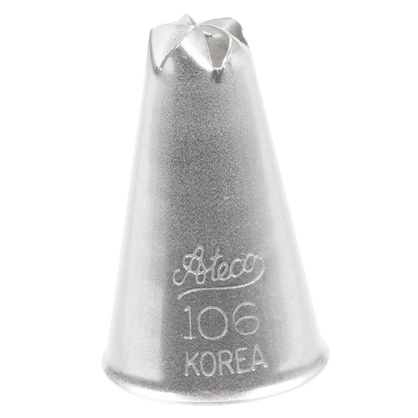 Tips 100-109 Ruffle Piping Tip, Rose Piping Tip, Drop Flower Piping Tip and Drop Flower Piping Tip with Bar