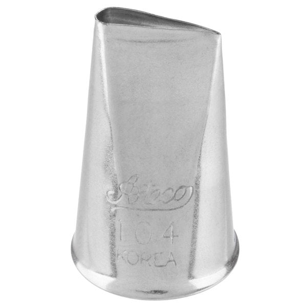 Tips 100-109 Ruffle Piping Tip, Rose Piping Tip, Drop Flower Piping Tip and Drop Flower Piping Tip with Bar
