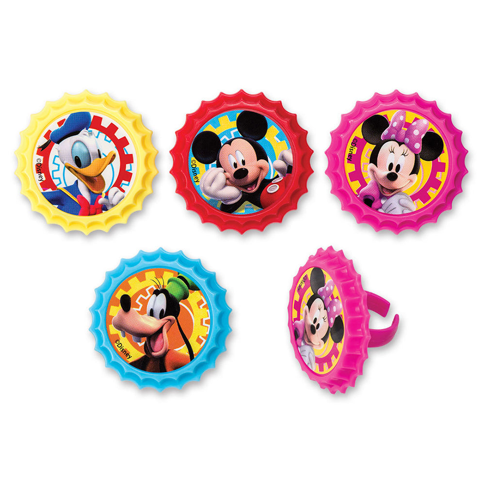 Mickey Mouse Clubhouse Cupcake Rings – Pastry Flower mickey-mouse-clubhouse-cupcake-rings-pastry-flower