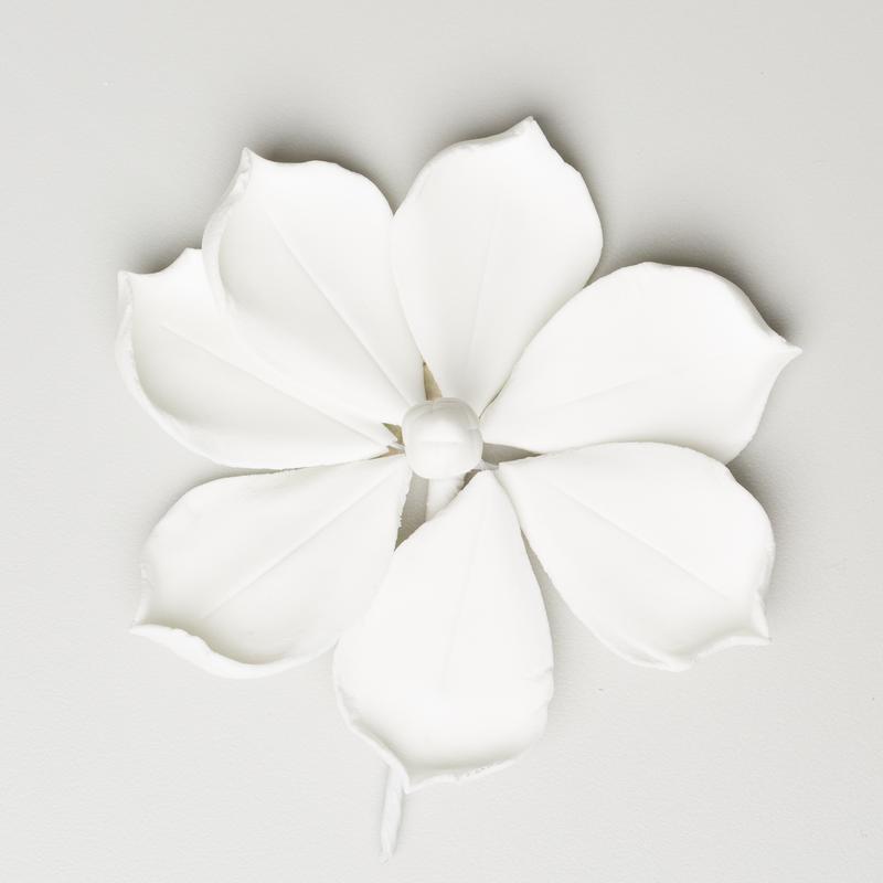 3" MAGNOLIA - WHITE