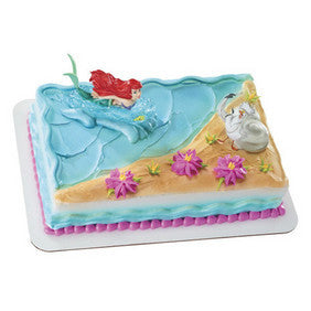 Little Mermaid Ariel & Scuttle Decoset