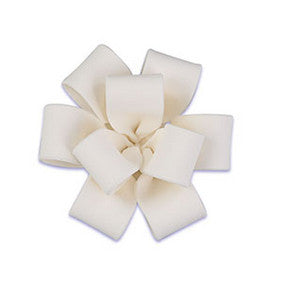 Multiloop White Gum Paste Bows