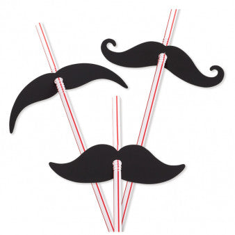 Moustache Straws