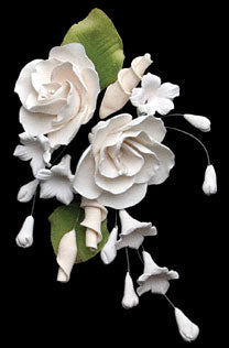 Dog Rose Spray - Small Ivory