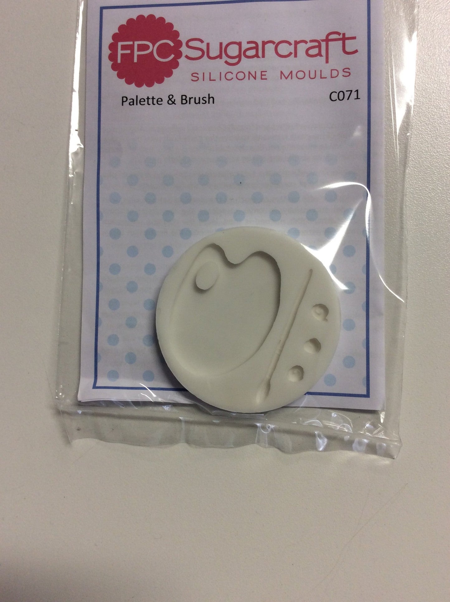 Palette & Brush Silicone Mold