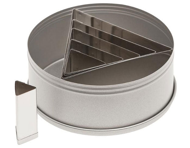 Triangle 6pc Plain Cutter Set