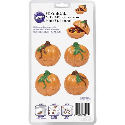 3D Pumpkin Chocolate Mold
