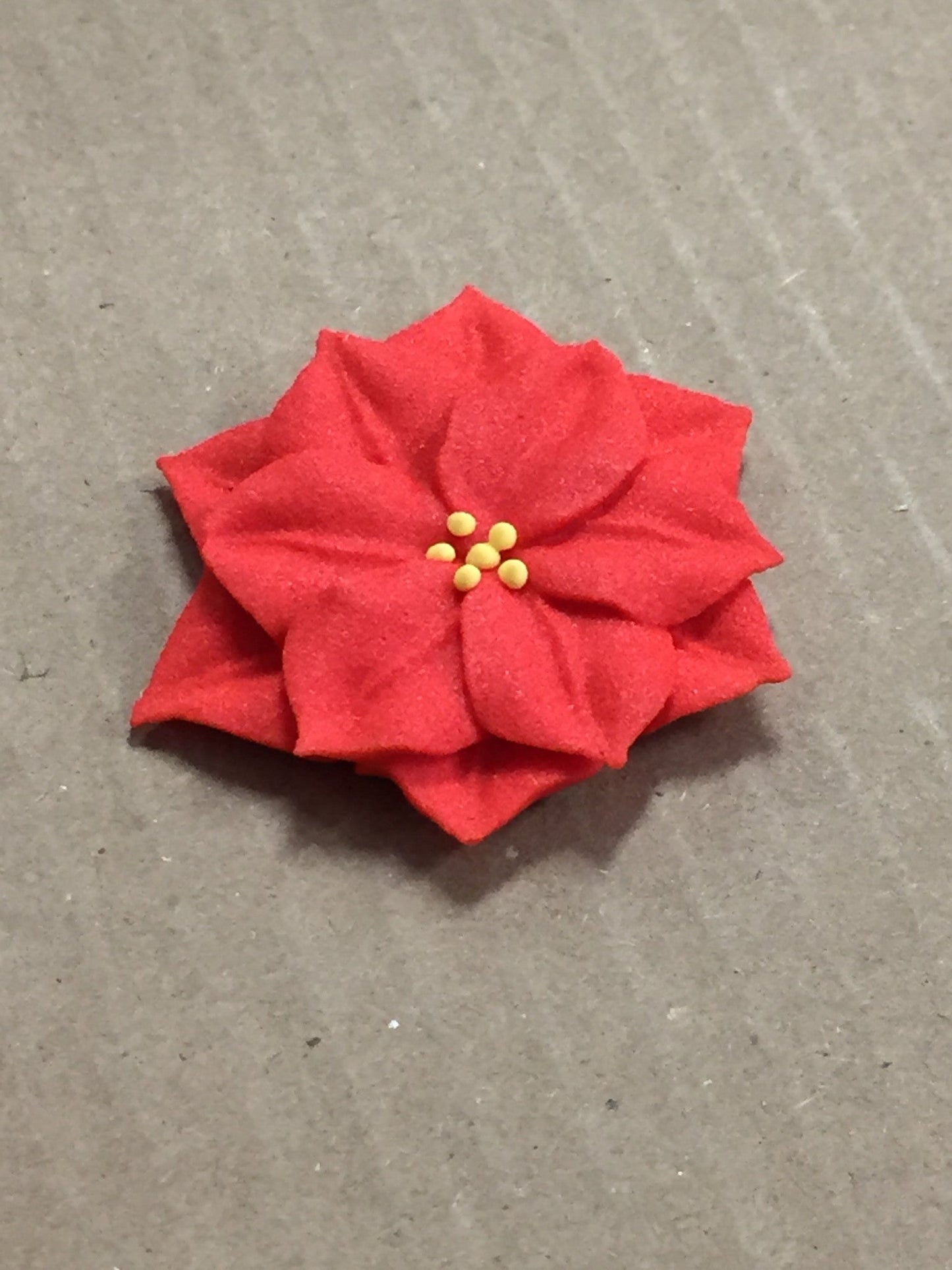 Large Poinsettia - Royal Icing