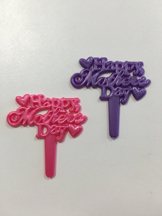 Happy Mothers Day Cupcake Picks
