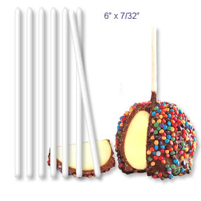Paper Pointed Candy Apple Stick