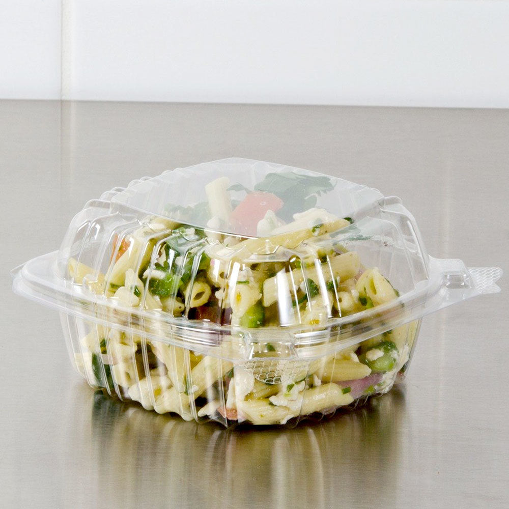 Dart Clear Seal Clear Hinged Lid Plastic Container