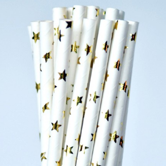 Gold Star Straws