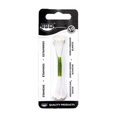 Plain Stamen - White