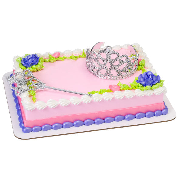 Crown and Scepter Cake Topper