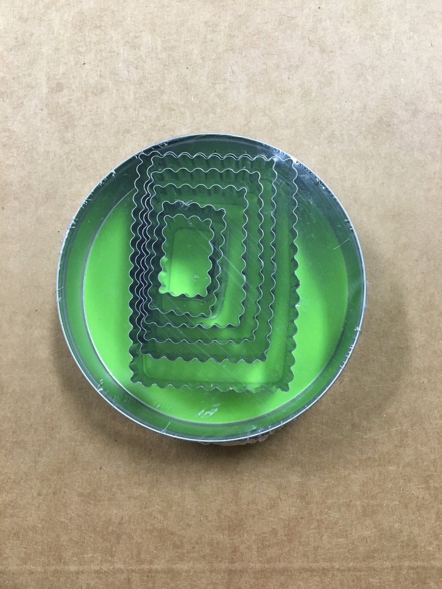 Rectangle Crinkled Cutter Set