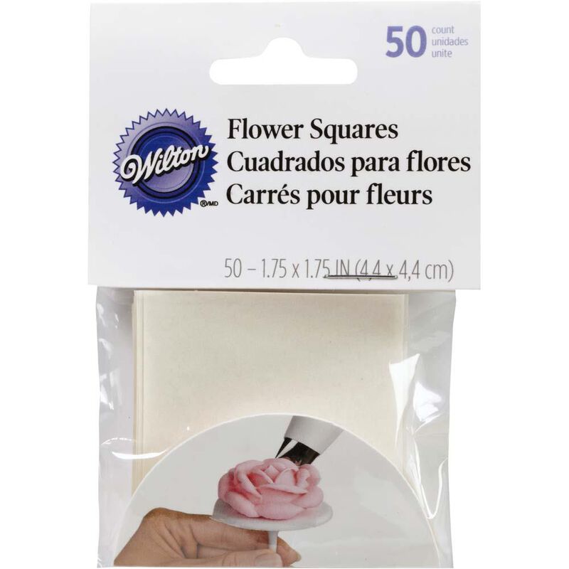 Pre-Cut Flower Squares