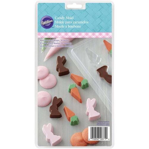 Bunny and Carrot Candy Mold