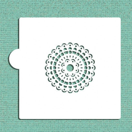 Mandala #3 Cookie Stencil