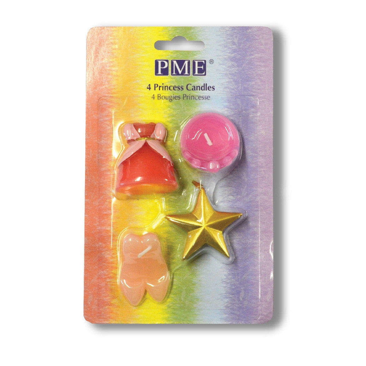 4 Princess Candles