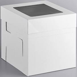 Cake Box with Window 8" High