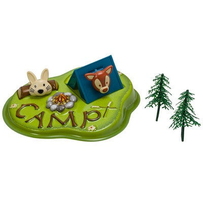 Camping Cake Topper