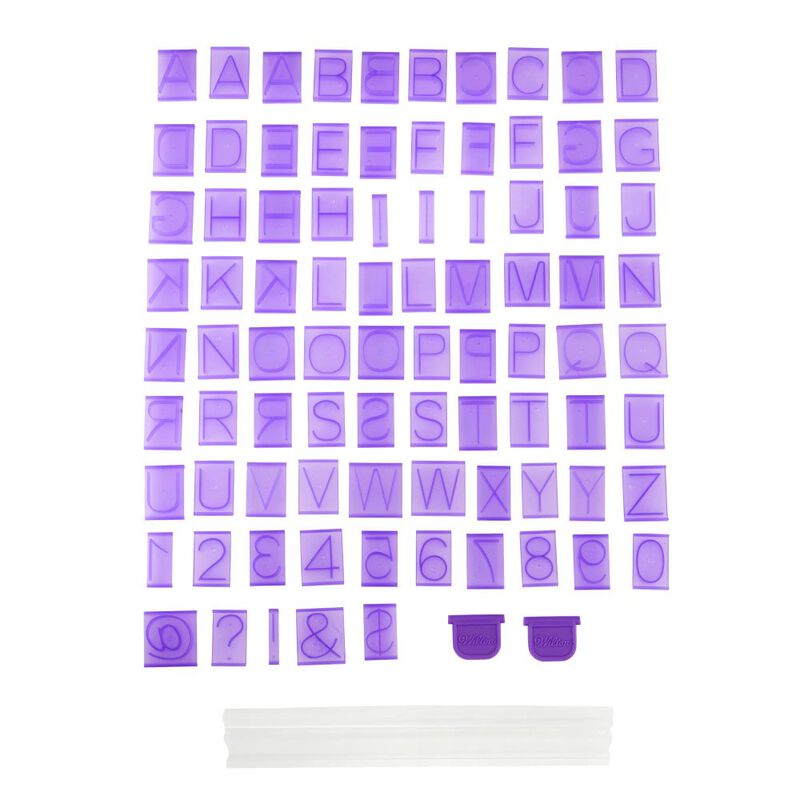 Cake Letter and Number Press Set