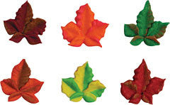 Mini Autumn Leaves - Royal Icing