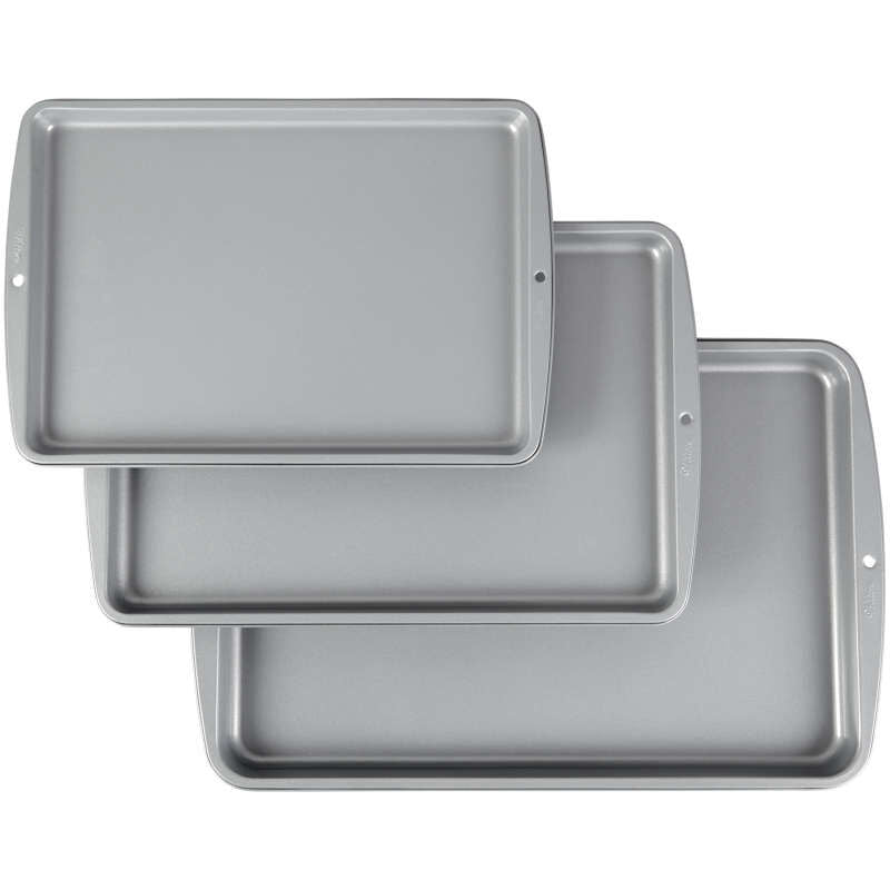 Non-Stick Cookie Sheet Set, 3-Piece