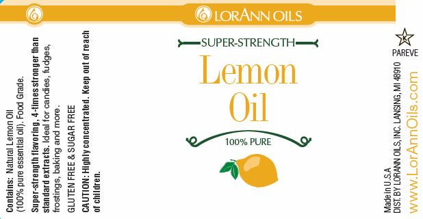 Lemon oil Flavor
