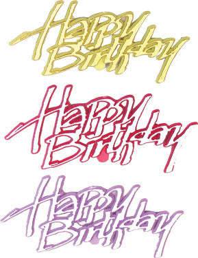 Happy Birthday Script Layon