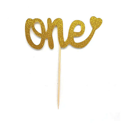 One Cake Topper