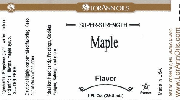 Maple Flavor